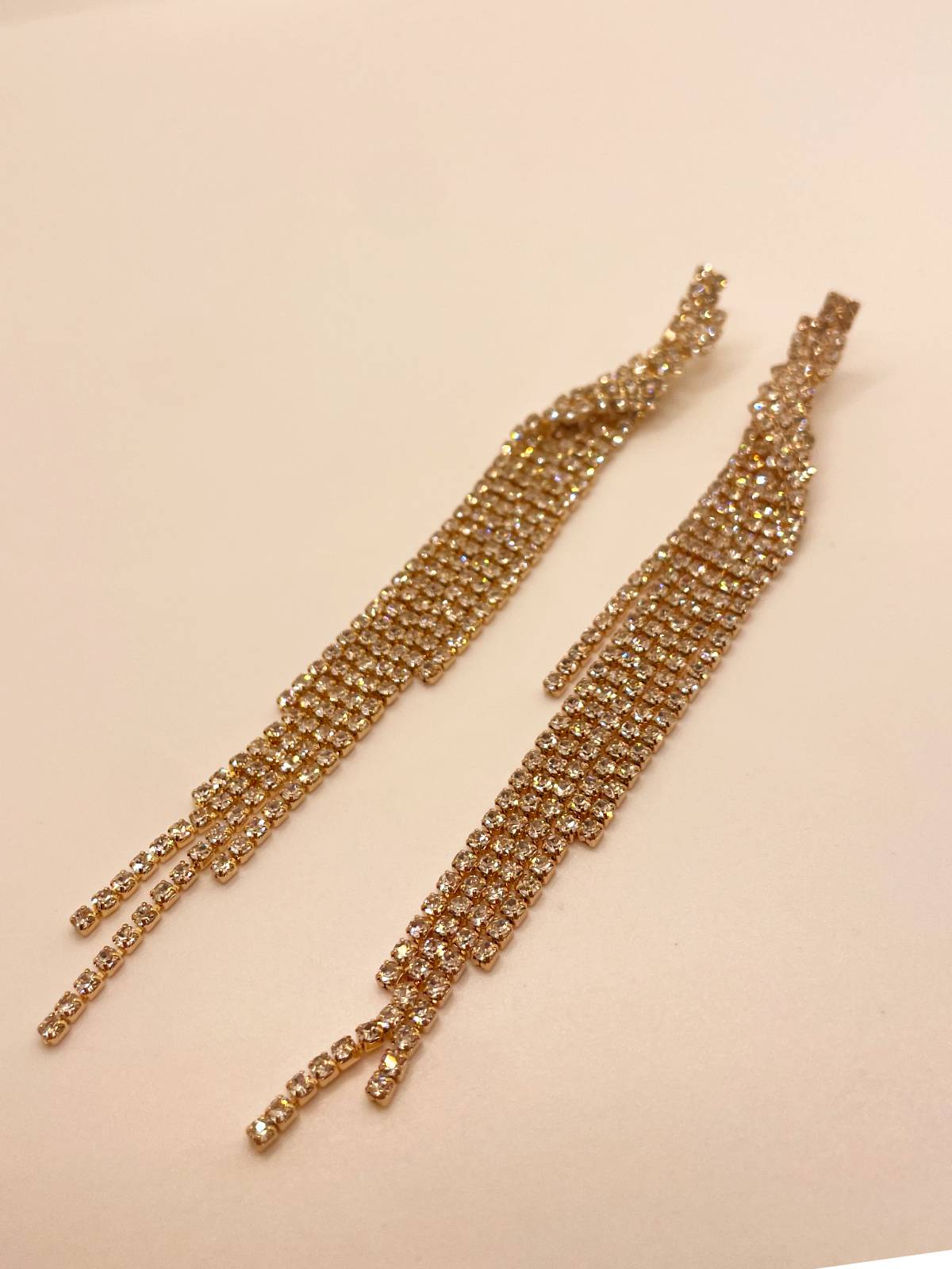 PENDIENTES COBRE DORADO