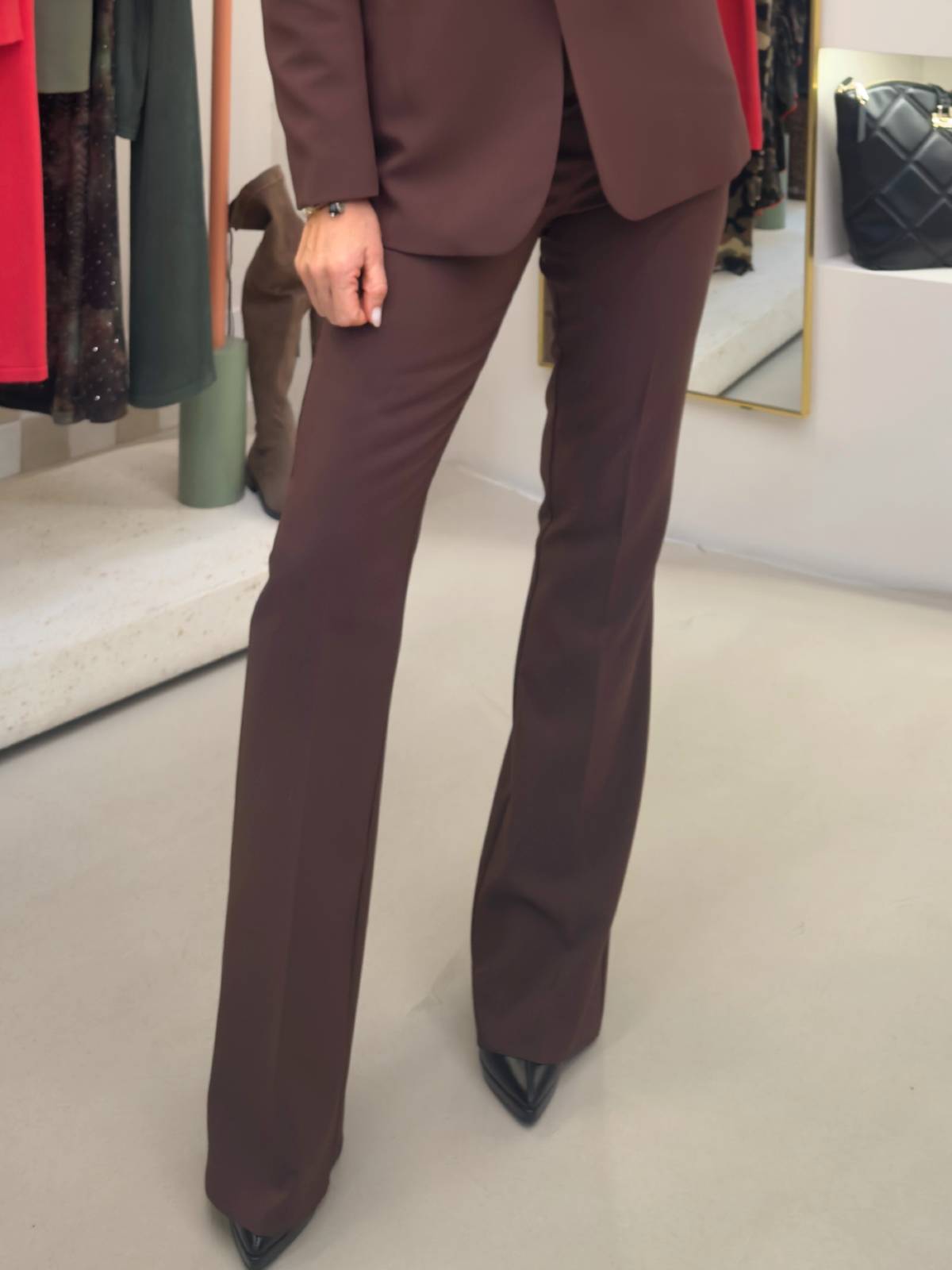 PANTALÓN GUDRUN MARRON