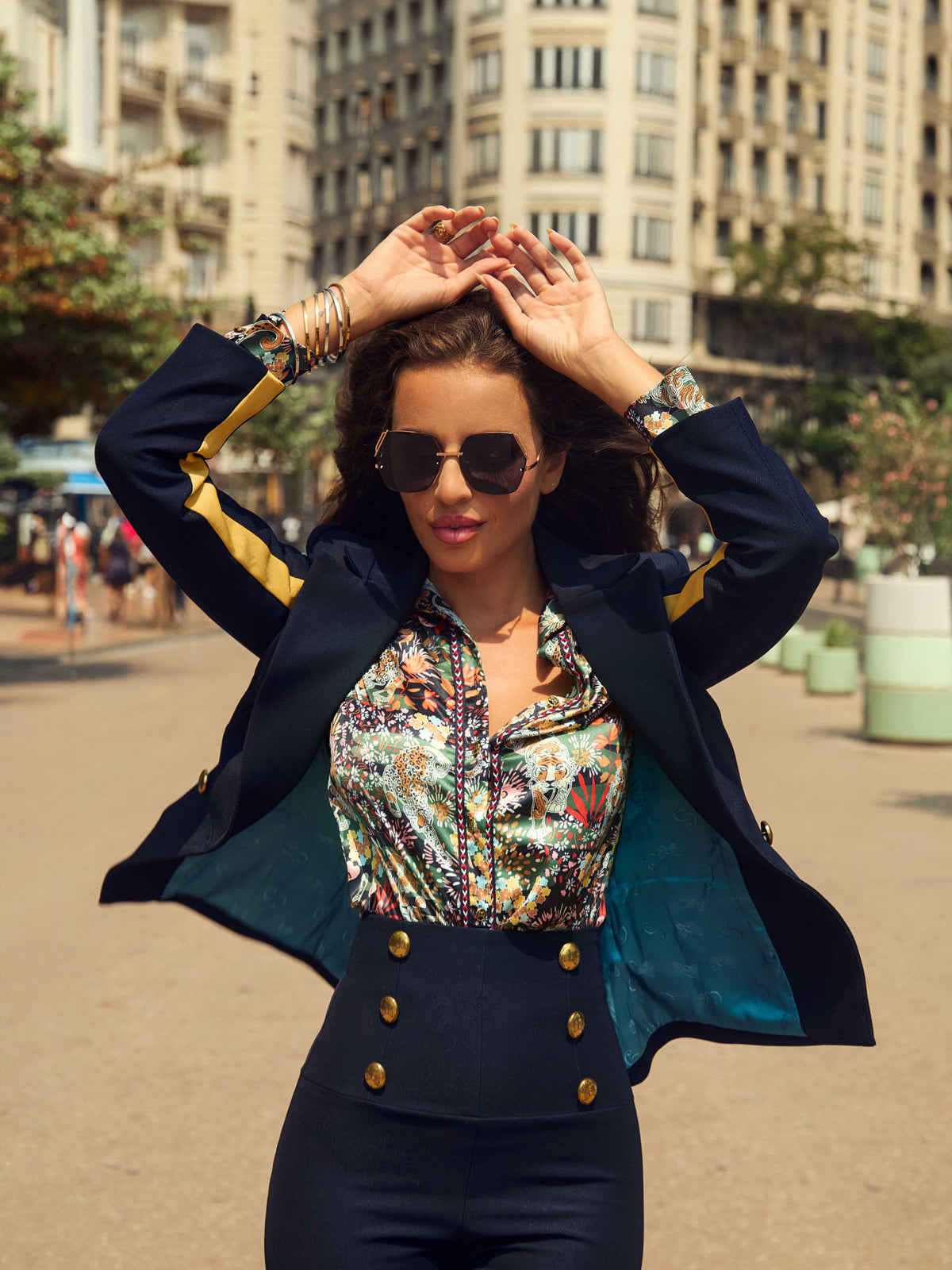 BLUSA GUZMANIA CAMALEÓNIC