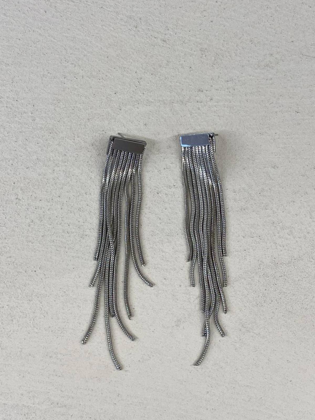 PENDIENTES GEM PLATA