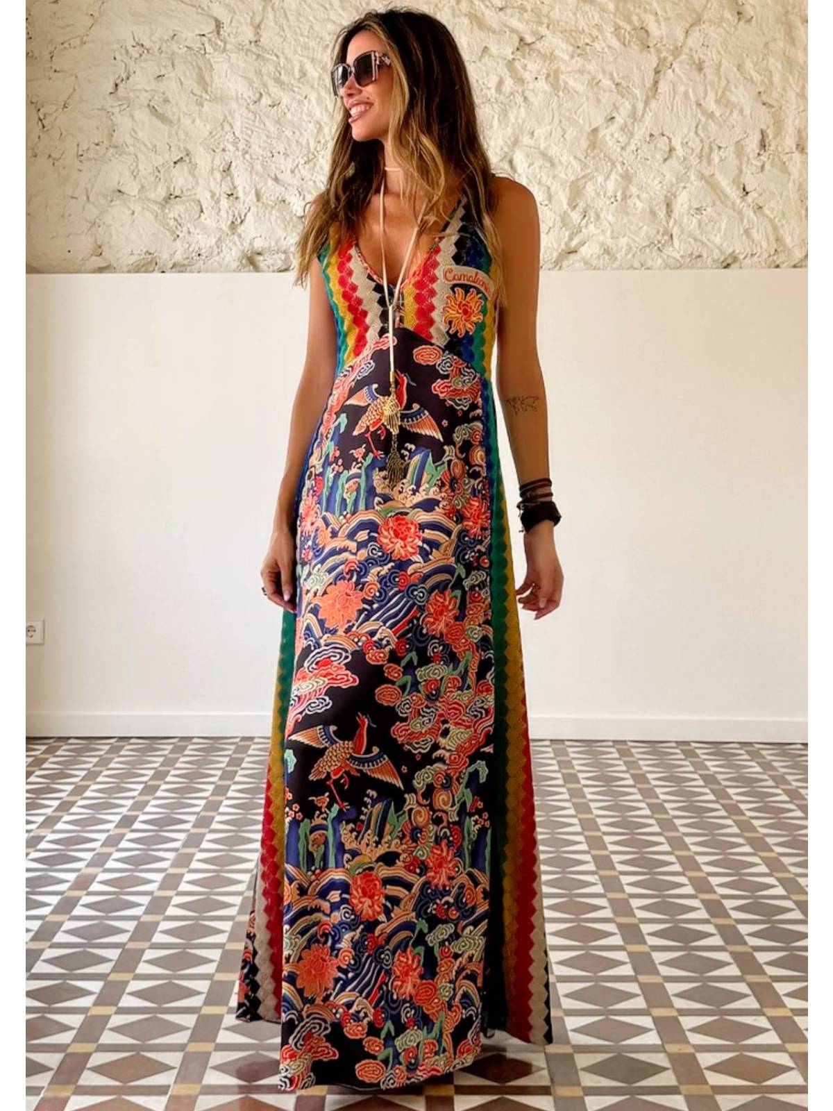 VESTIDO THERESA CAMALEÓNI