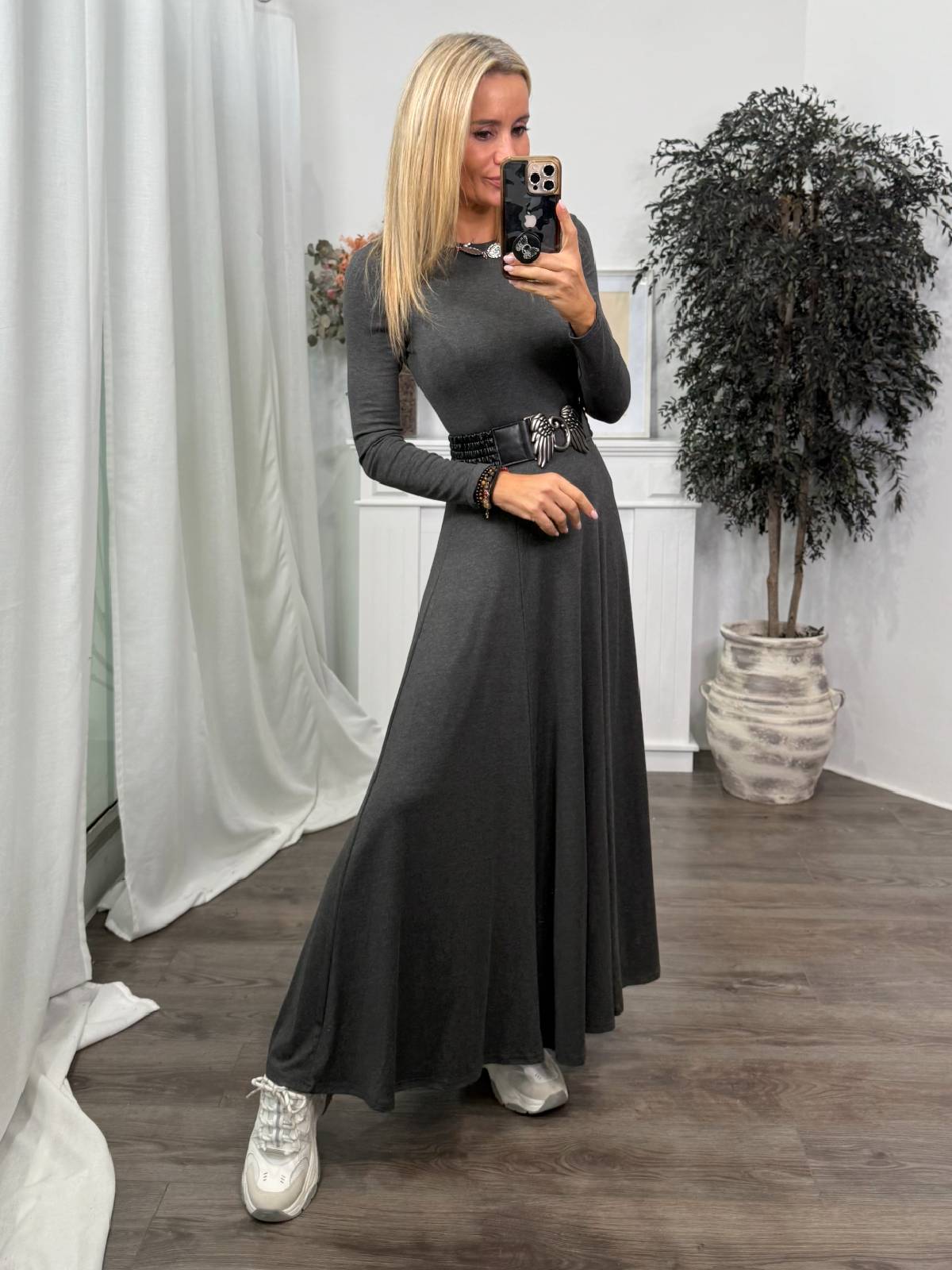 VESTIDO ULTZAMA GRIS