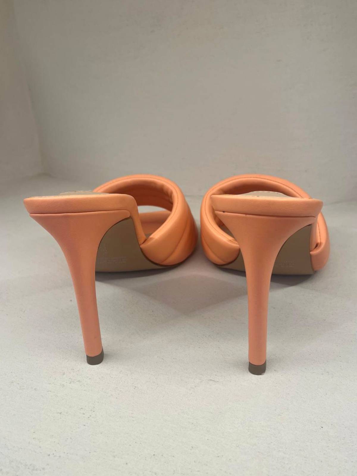 SANDALIA TACÓN ALL IN NARANJA