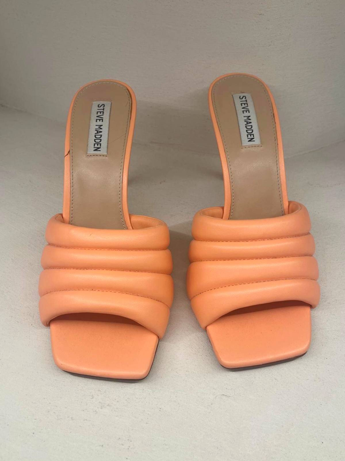 SANDALIA TACÓN ALL IN NARANJA