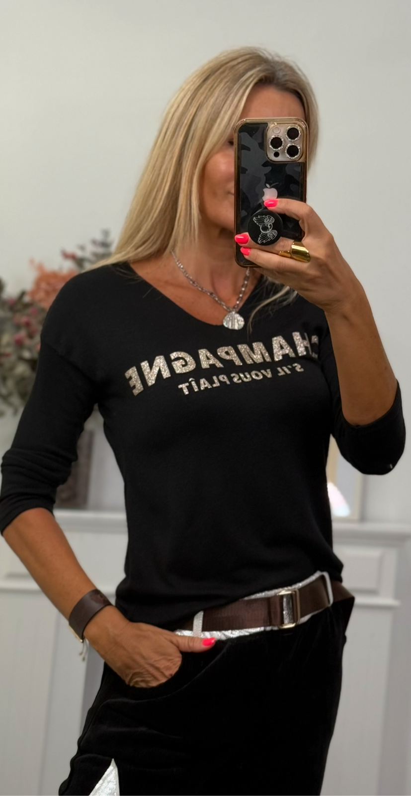 JERSEY CHAMPAGNE NEGRO