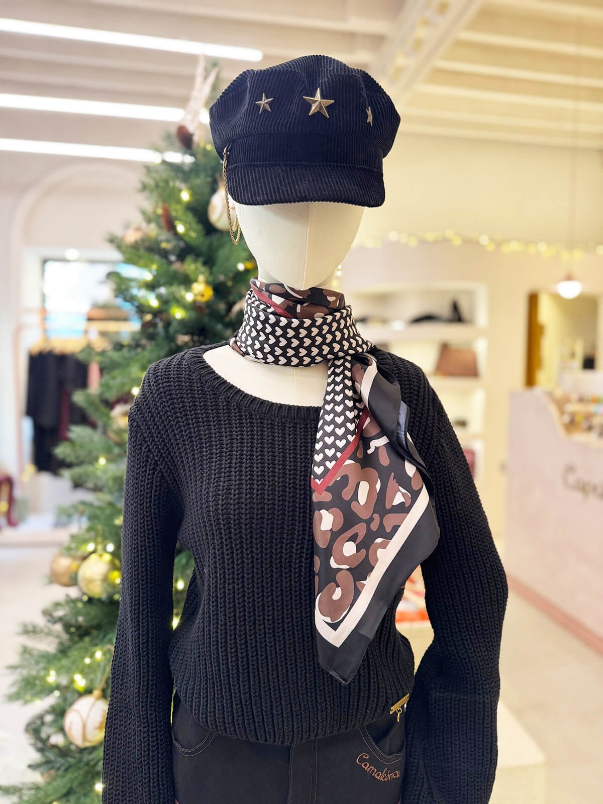 PAÑUELO COMBI CORAZONES