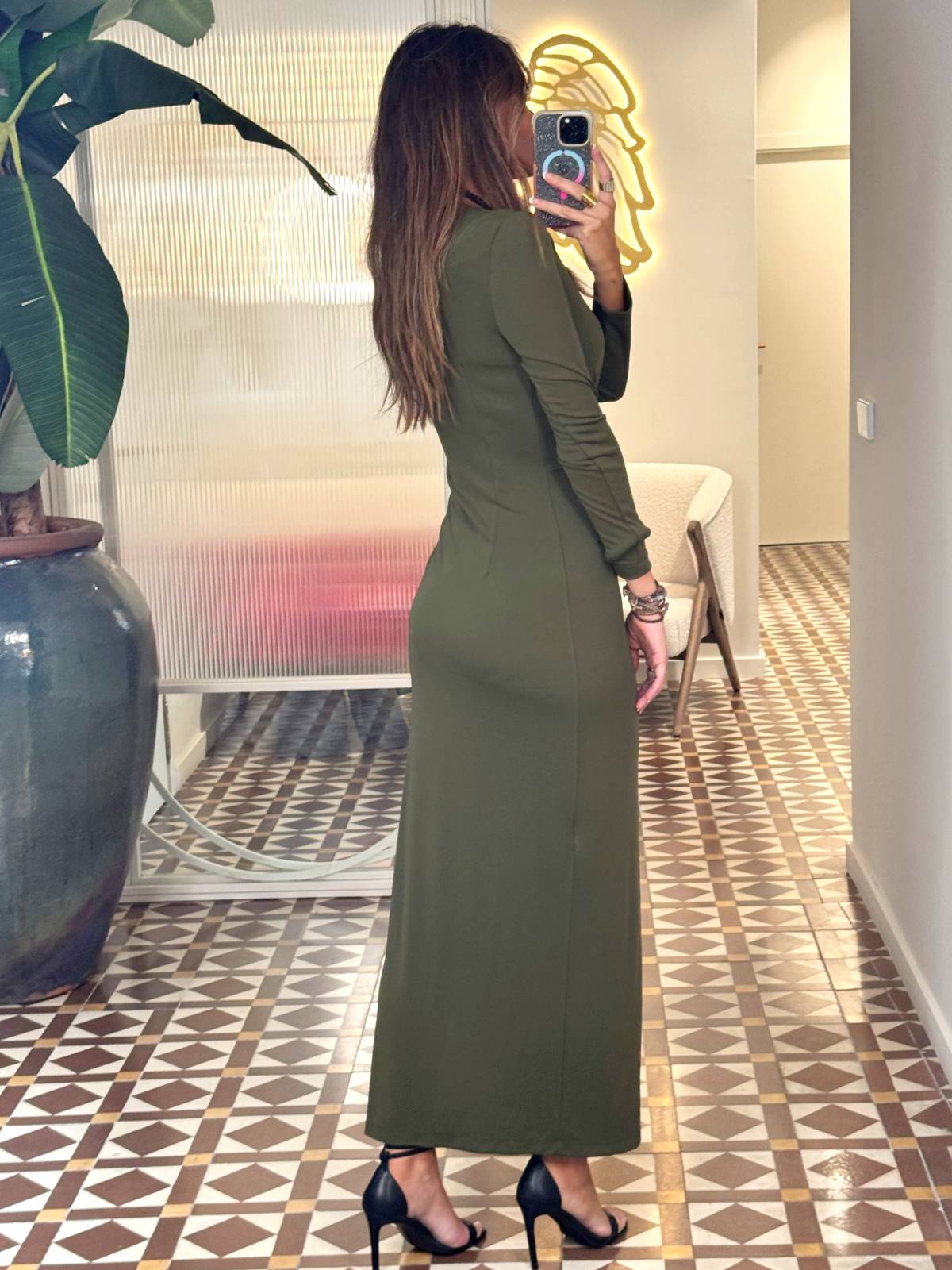 VESTIDO ACTUM OLIVA