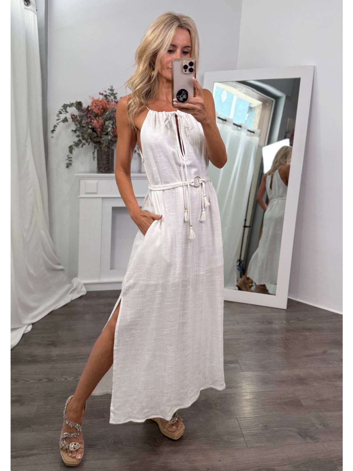VESTIDO ADAH BLANCO