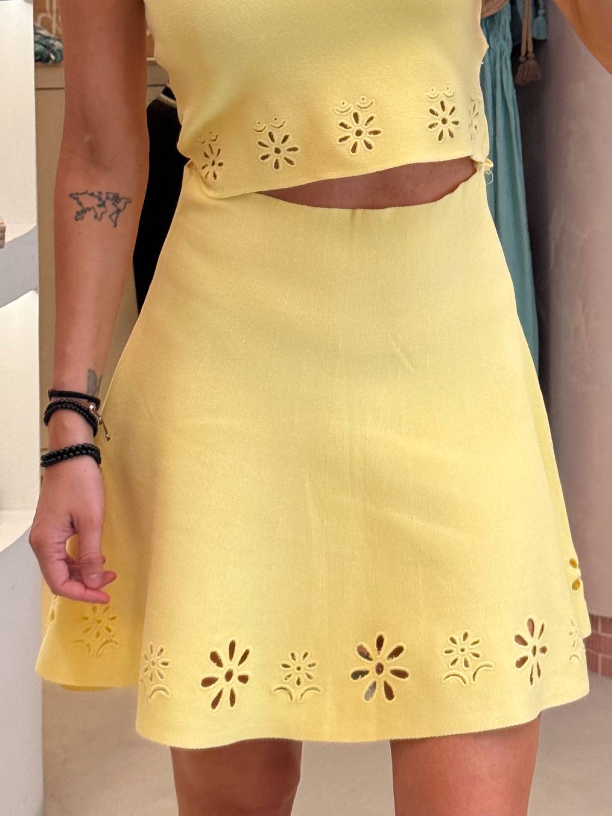 JUPE JAUNE ADARE