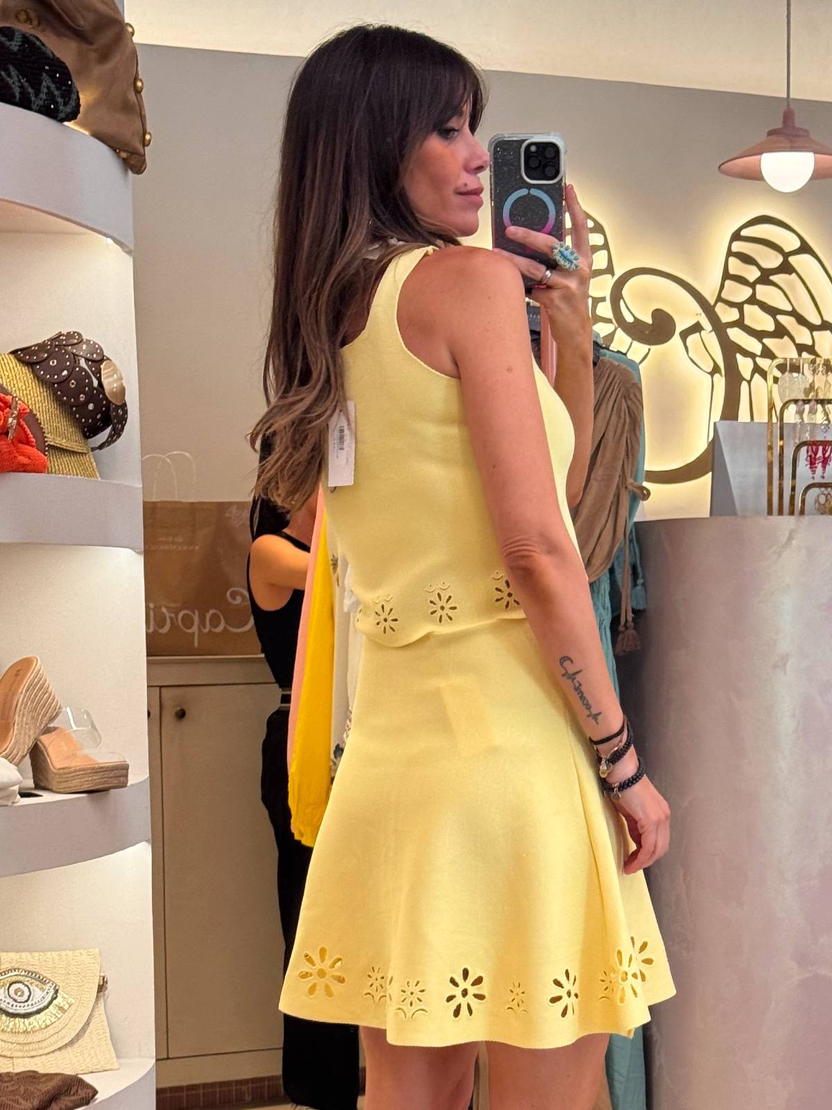 JUPE JAUNE ADARE