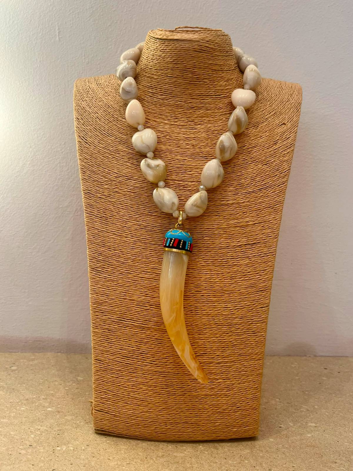 COLLAR AFRIKAN BEIGE