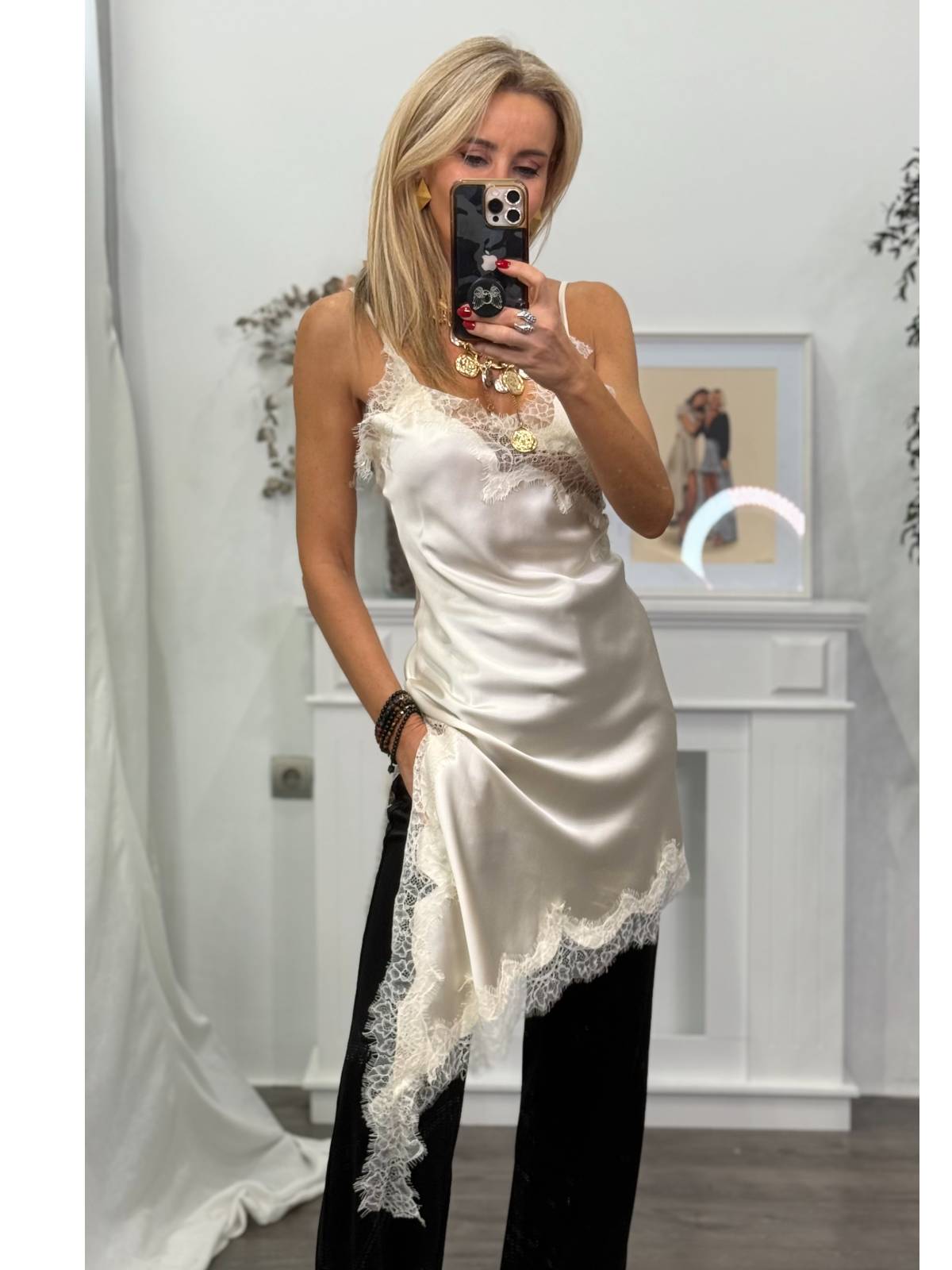 VESTIDO  AGRIGENTO BEIGE