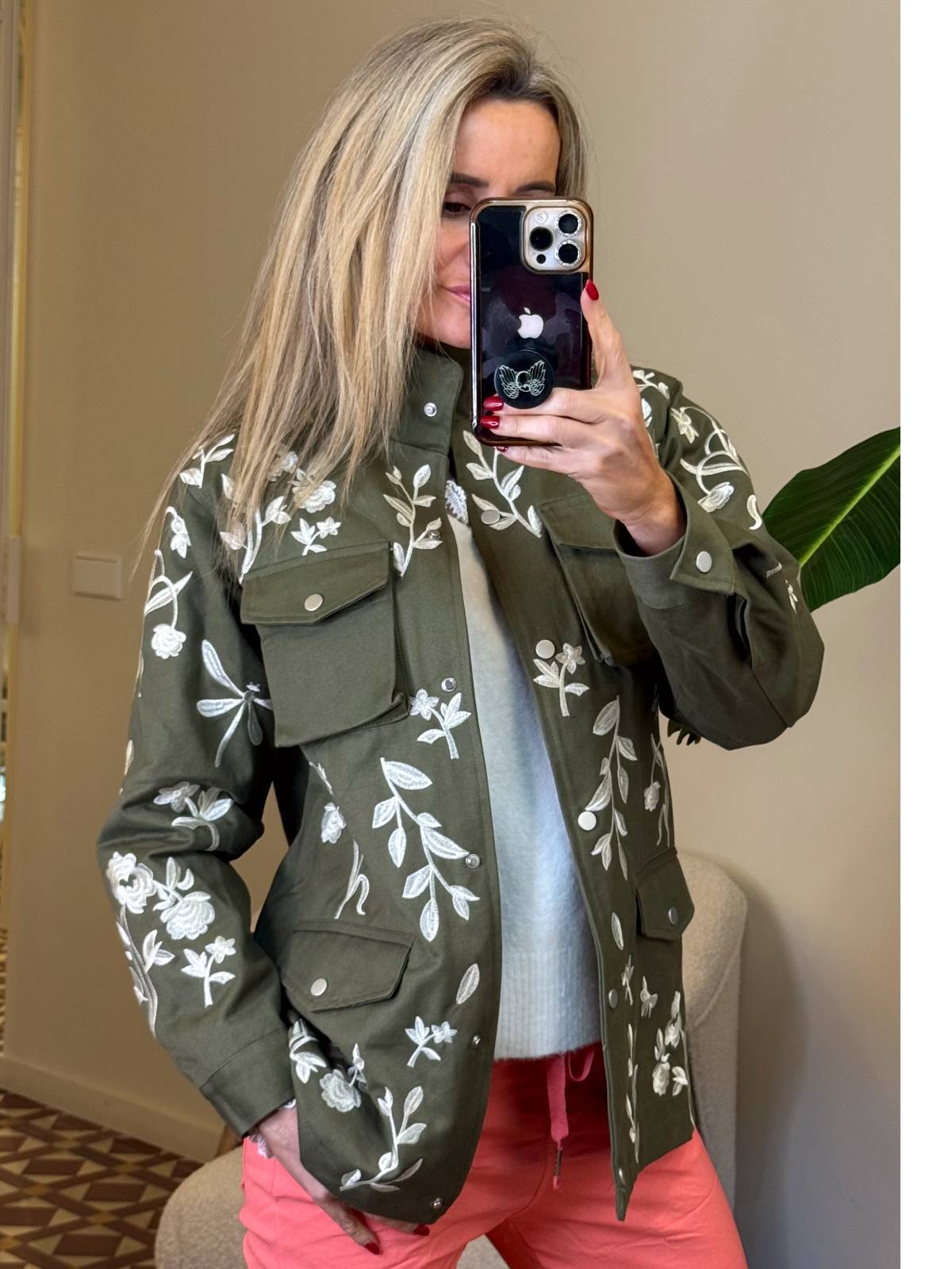 CHAQUETA AKINA VERDE