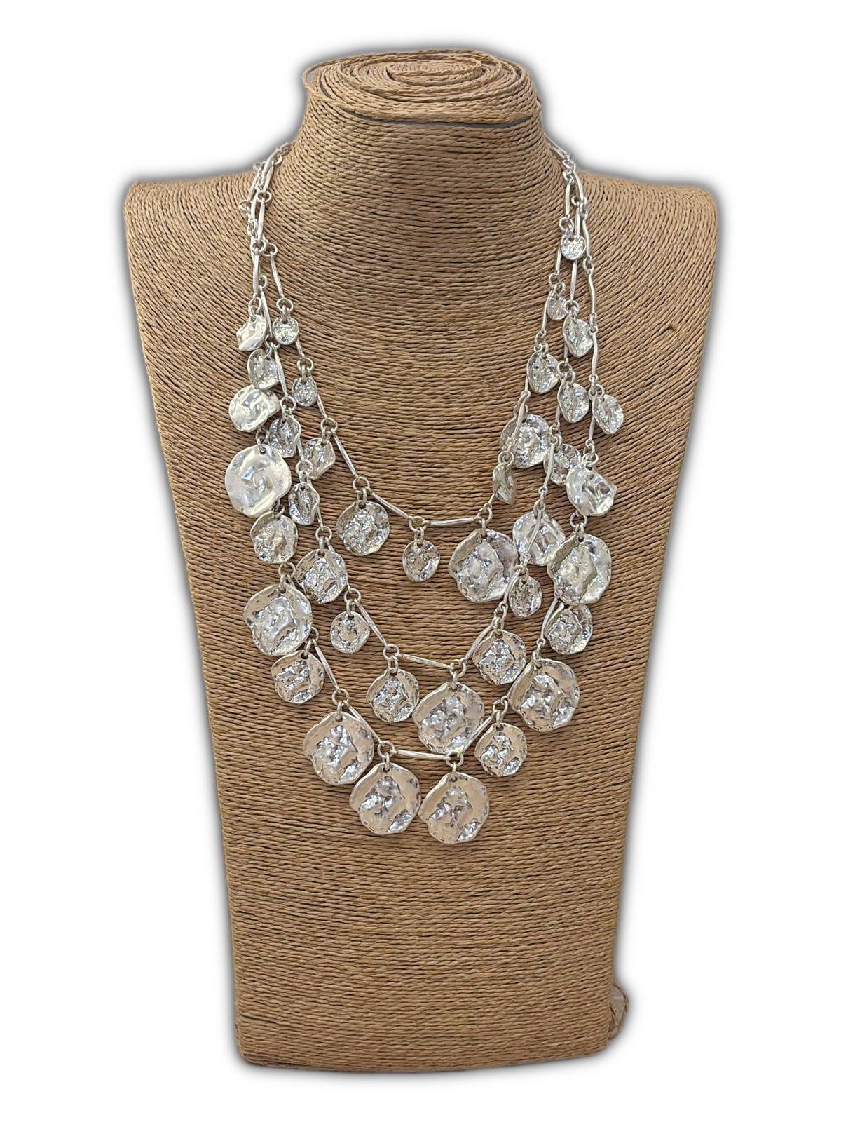 COLLAR ALCATRAZ PLATA