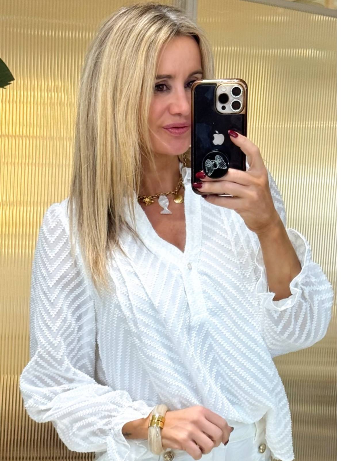 BLUSA ALFINDRA BLANCO
