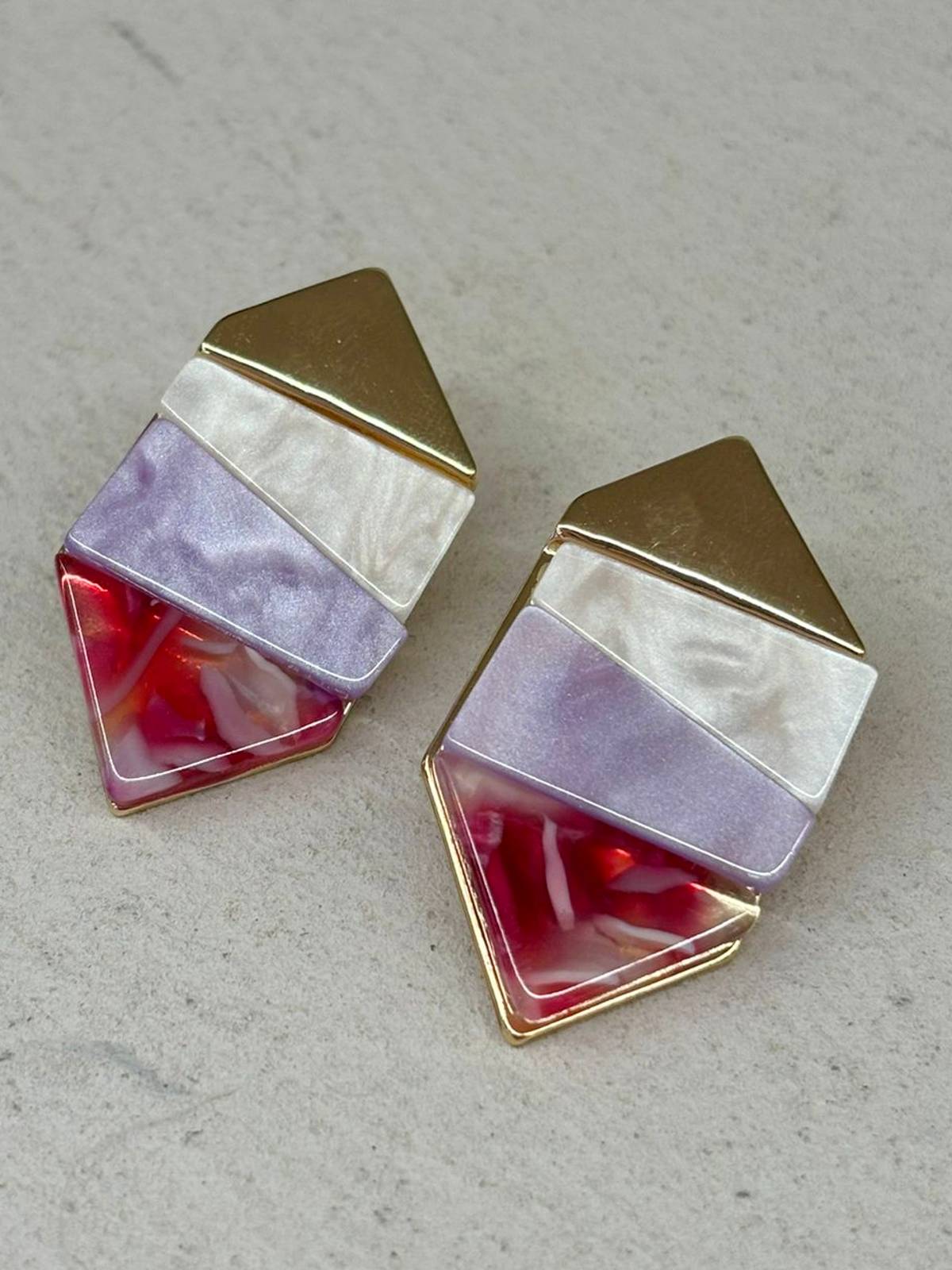 PENDIENTES ALIN FUCSIA