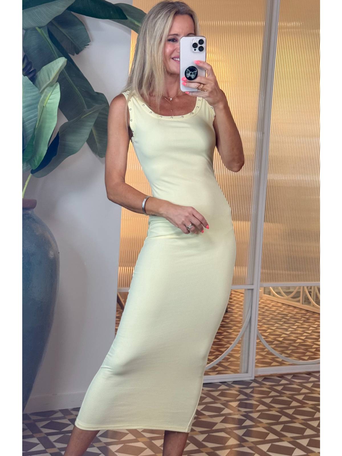 VESTIDO ANAD AMARILLO