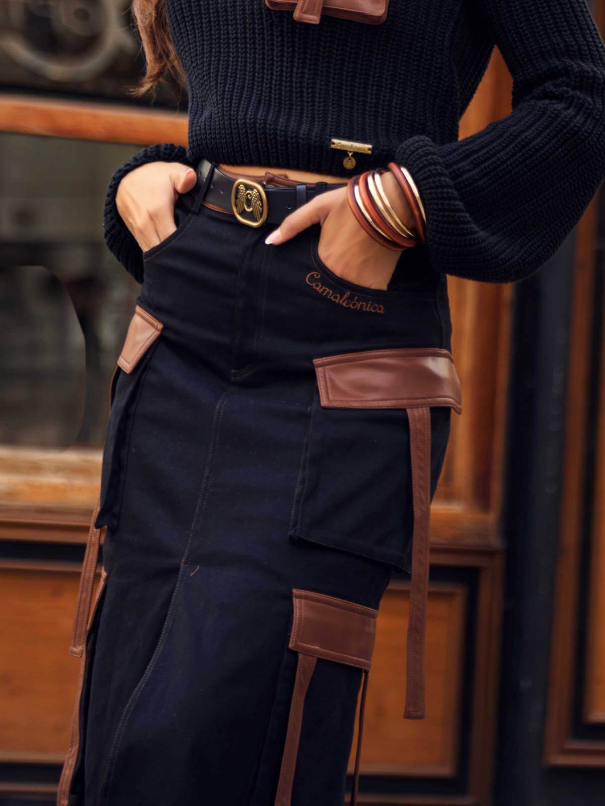 FALDA ANGÉLICA CAMALEÓNIC