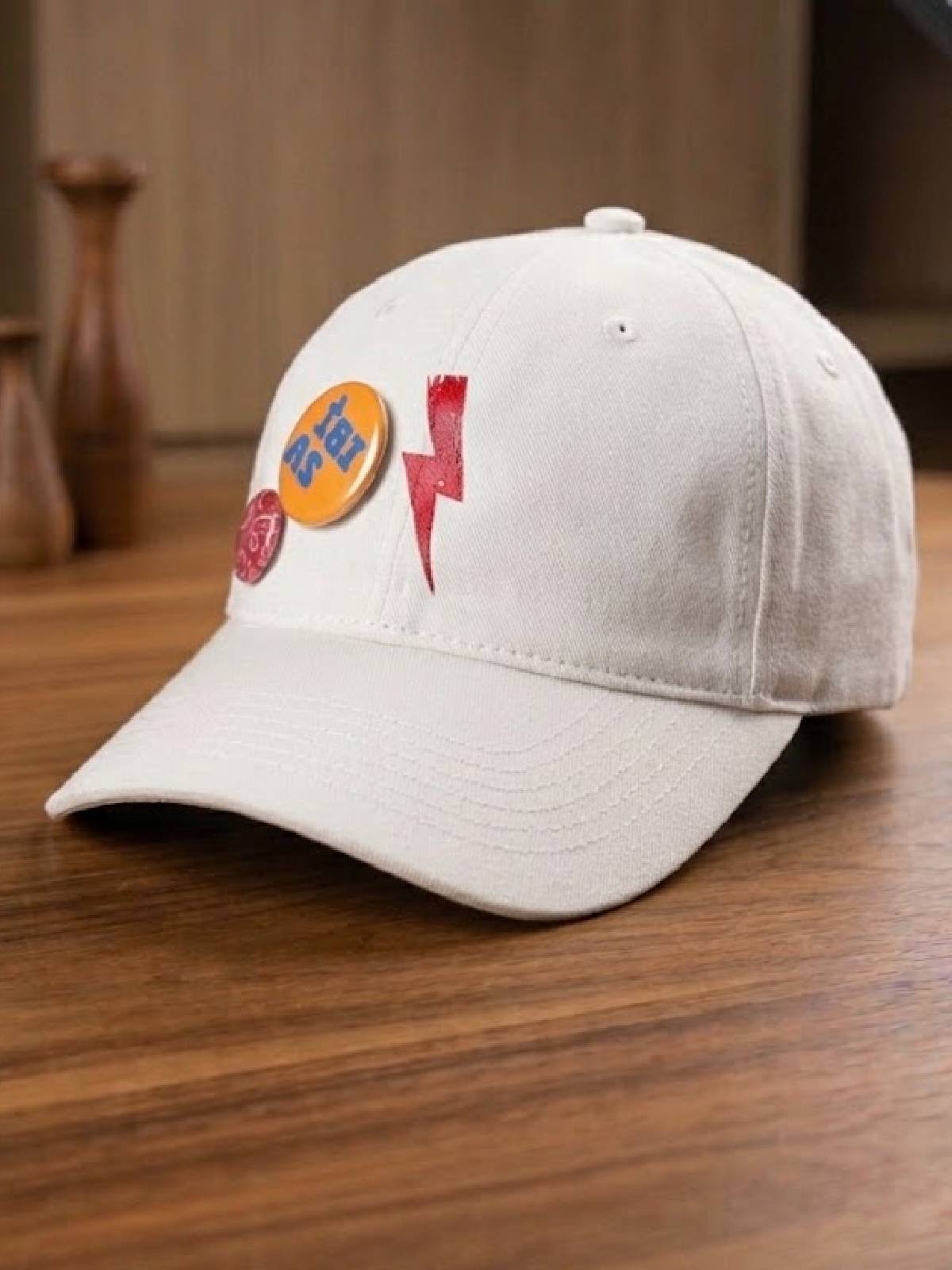 ANGIE BEIGE CAP