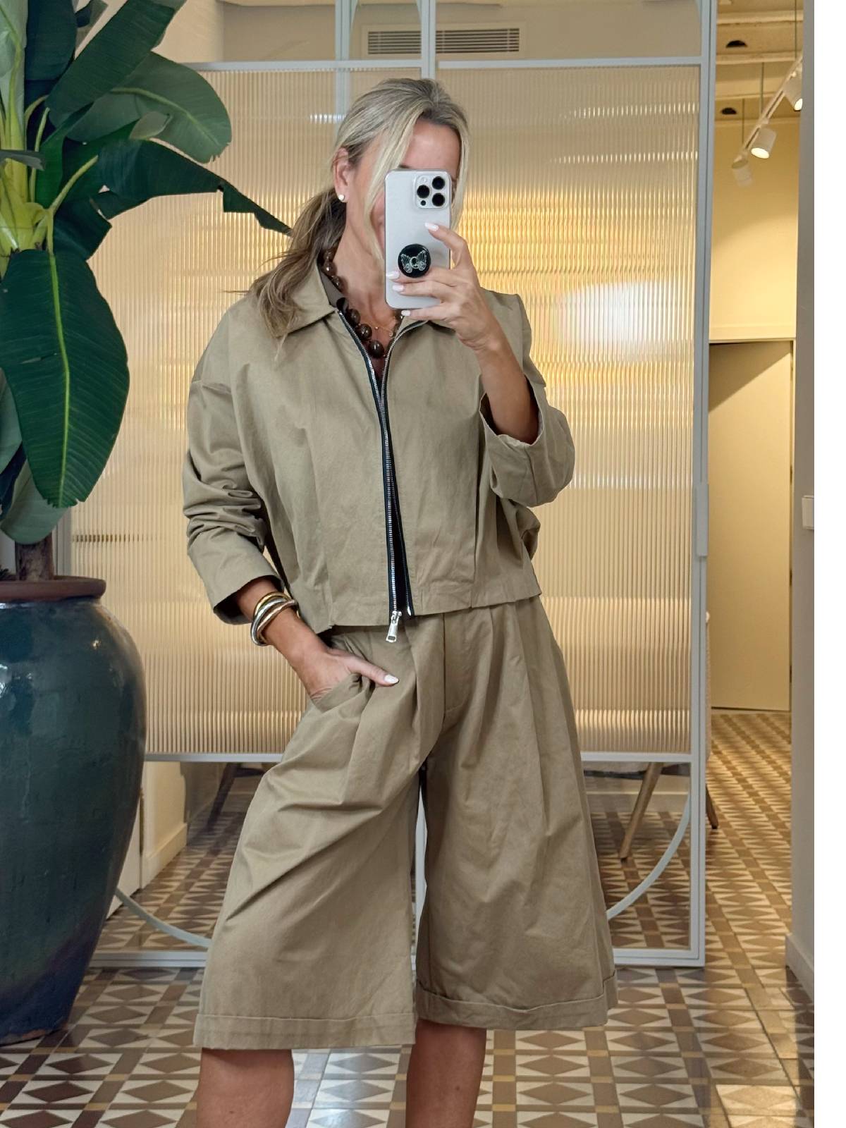 CHAQUETA ARABEL BEIGE