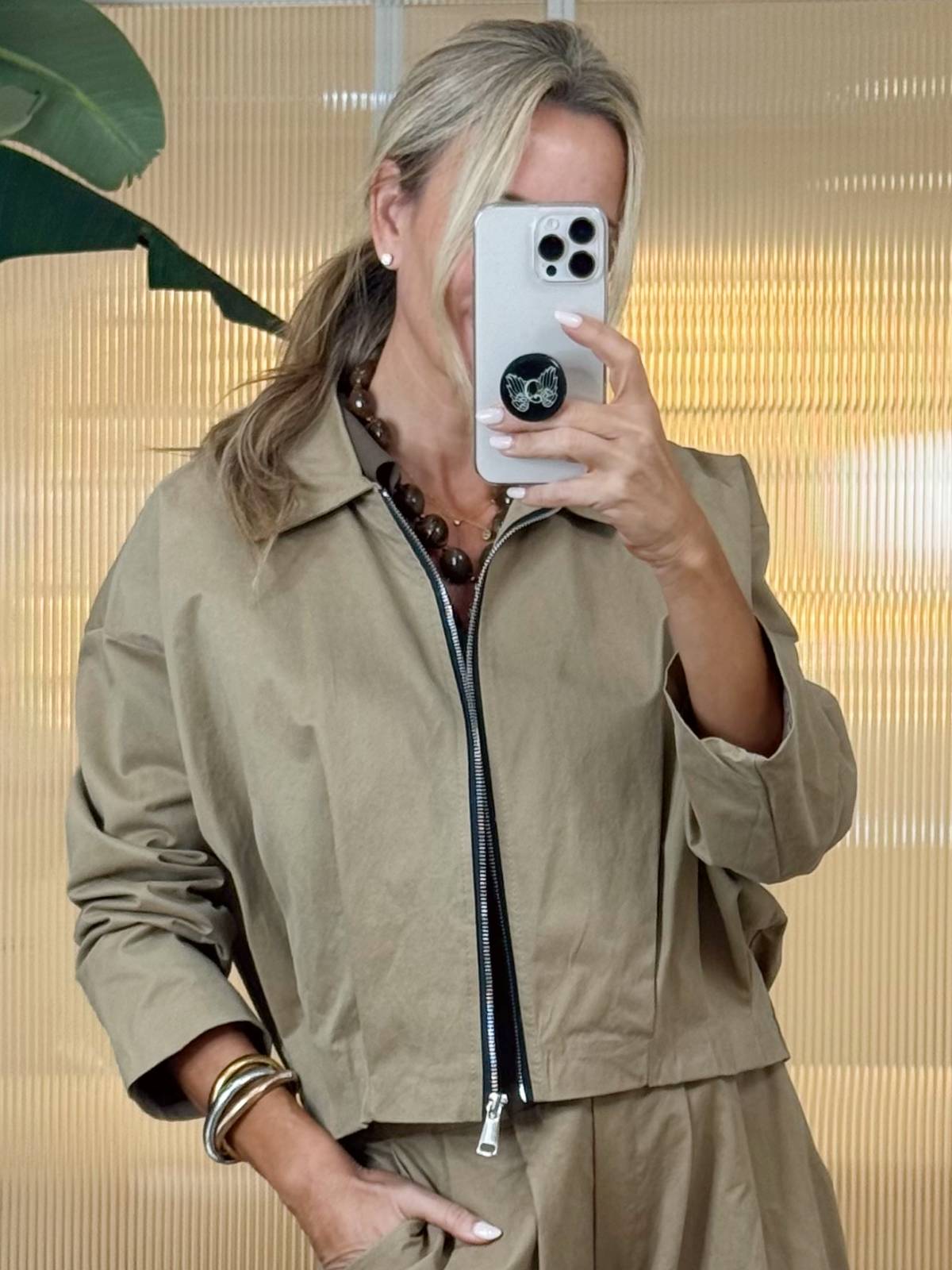 CHAQUETA ARABEL BEIGE