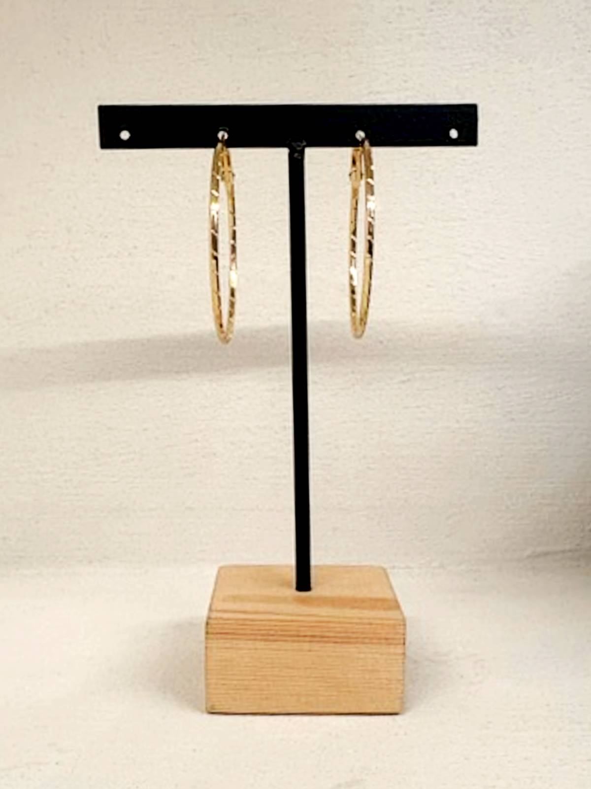 PENDIENTES ARO FINO DORAD