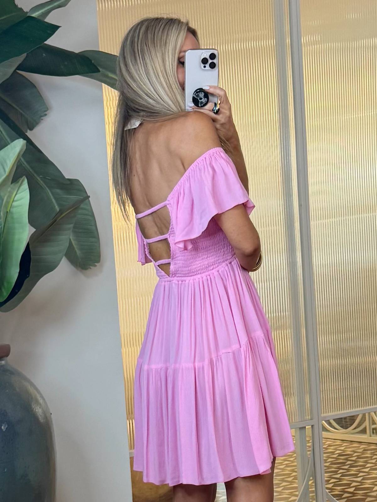 VESTIDO AZUNI ROSA