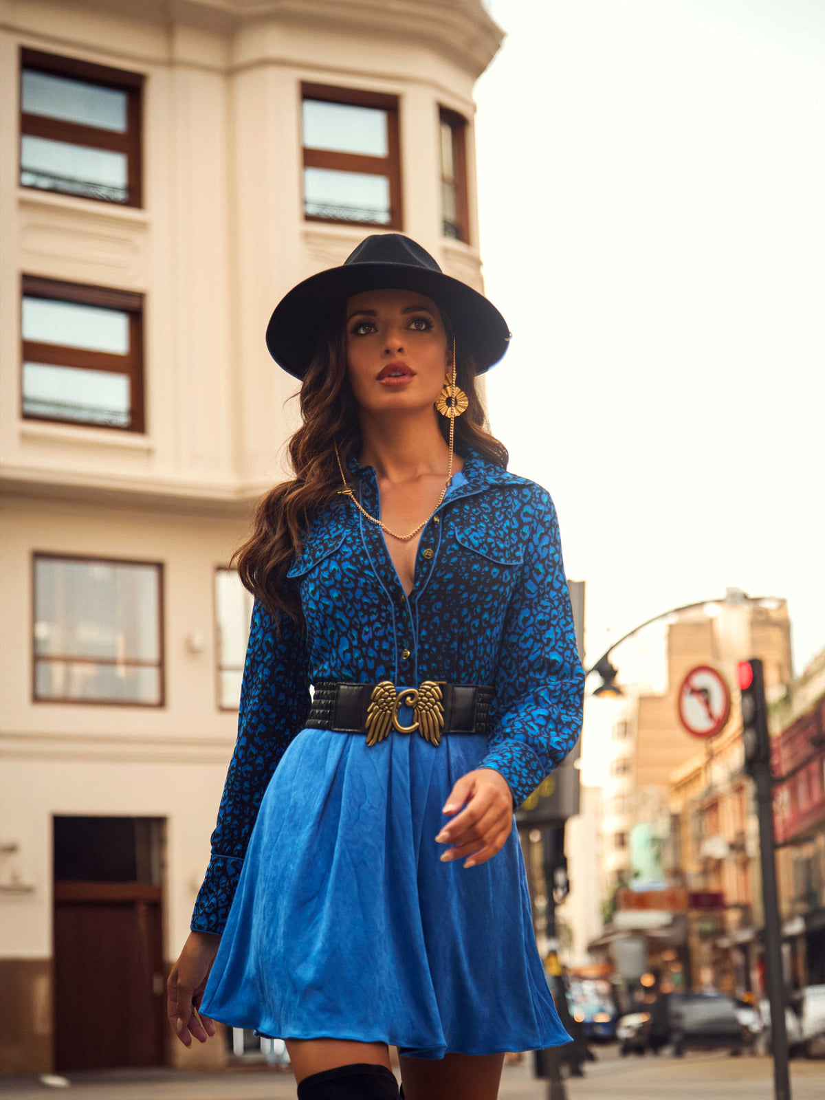 VESTIDO ARANDANO CAMALEÓN