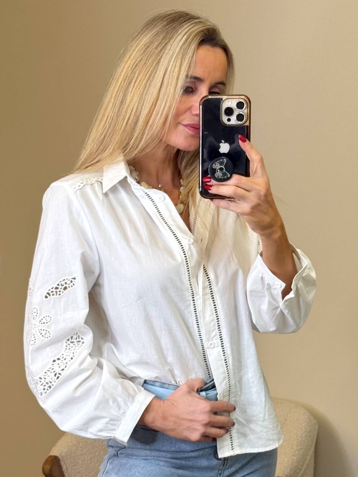 CAMISA BERDAN BLANCO