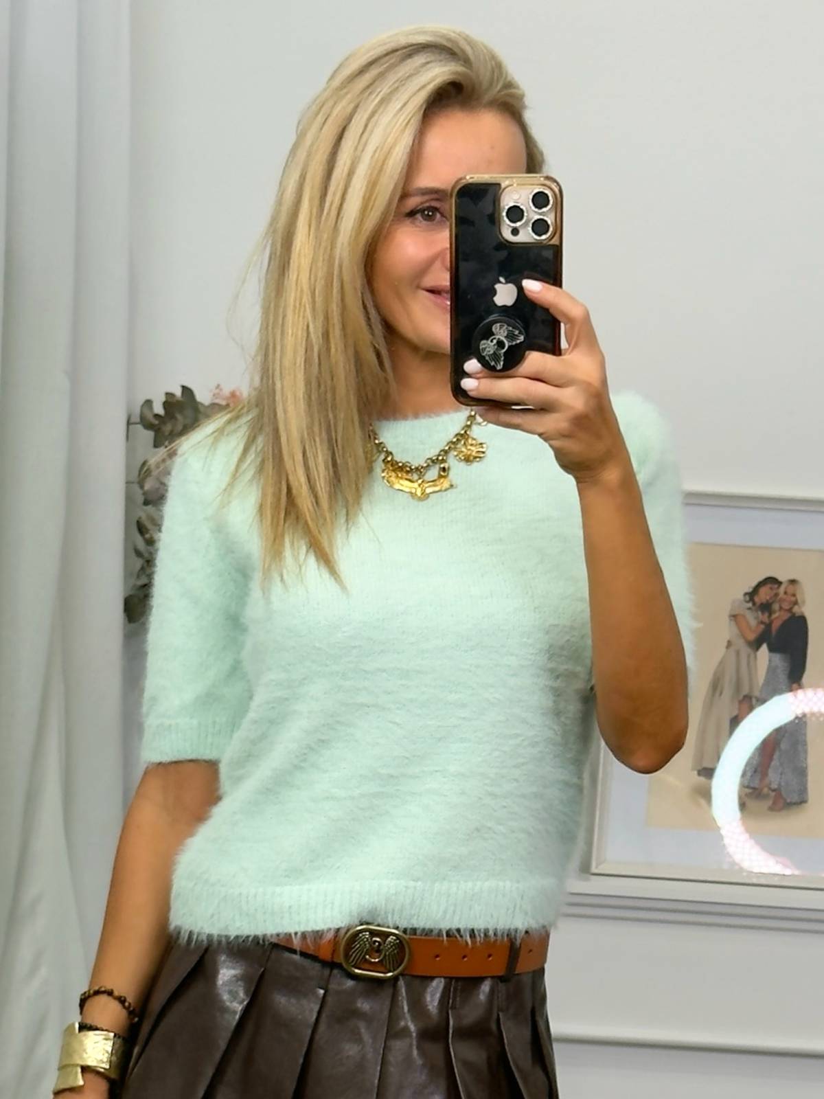 Camisa Betsy Mint