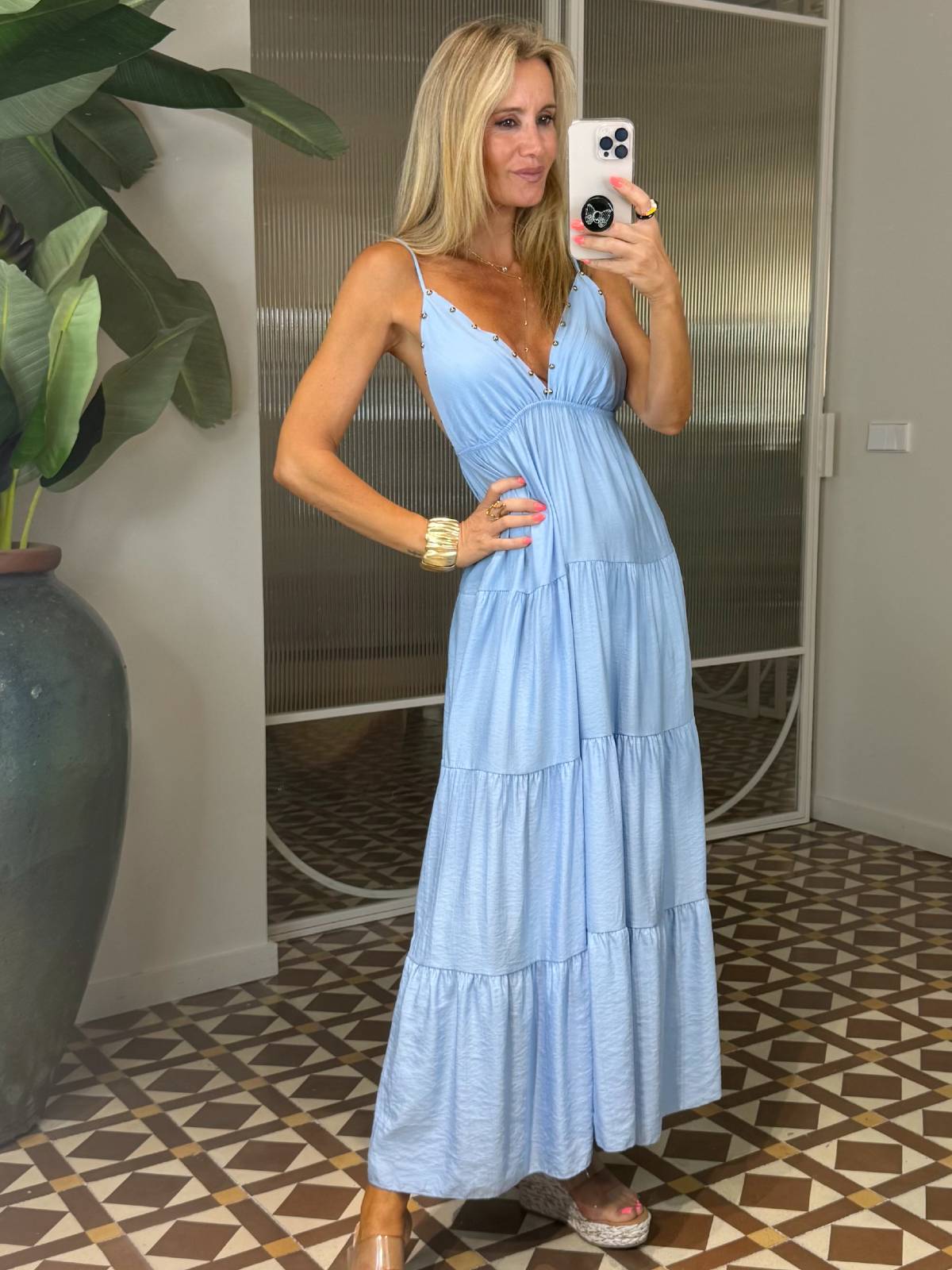 VESTIDO BLARENA AZUL