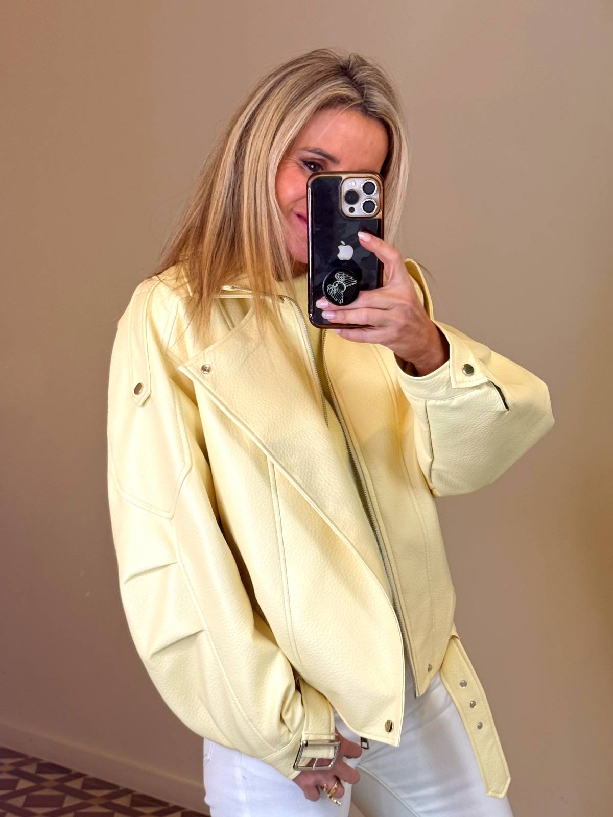 BOMBER MARGA AMARILLO