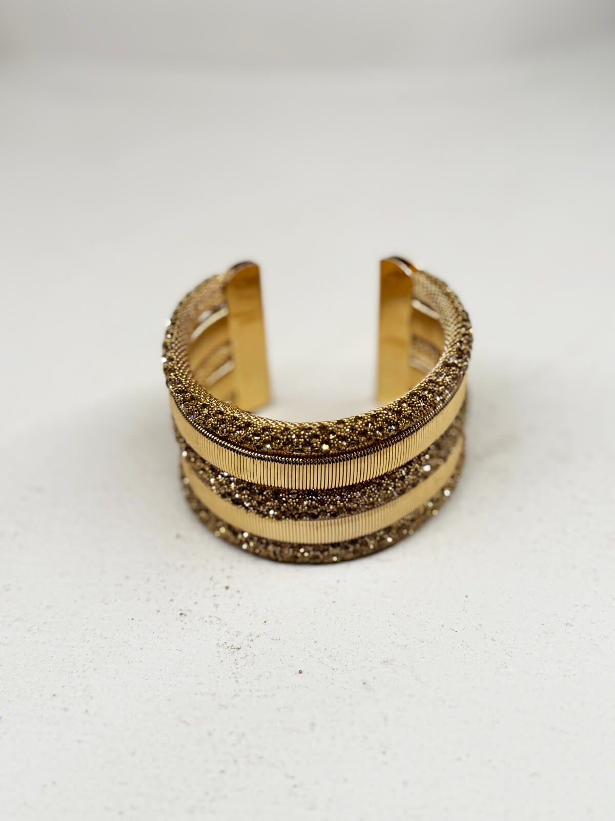 BRAZALETE FAEVA DORADO