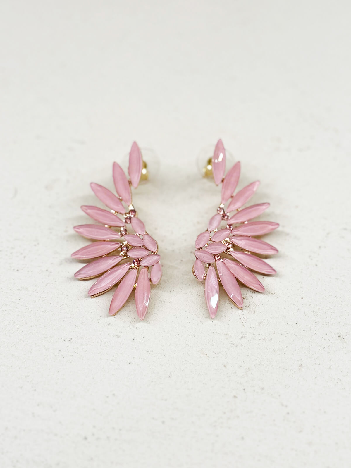 PENDIENTES LULEI ROSA