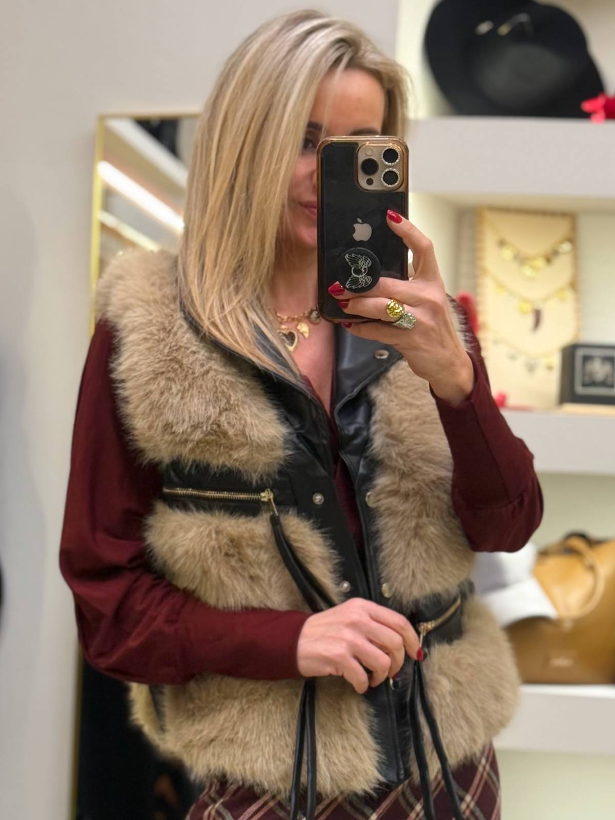 CHALECO CANEPLA NEGRO