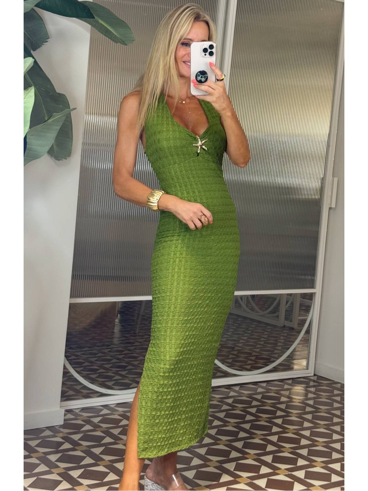 VESTIDO CARUNE VERDE