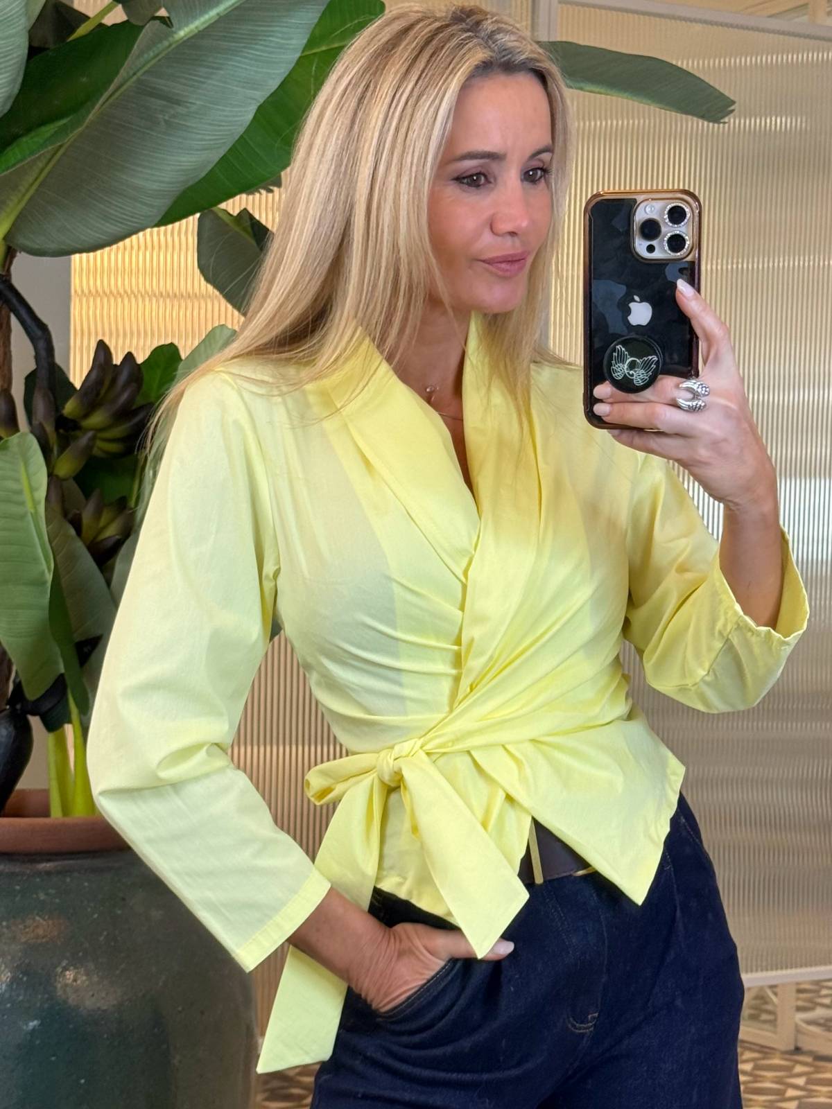 CAMISA CHAPANI AMARILLO