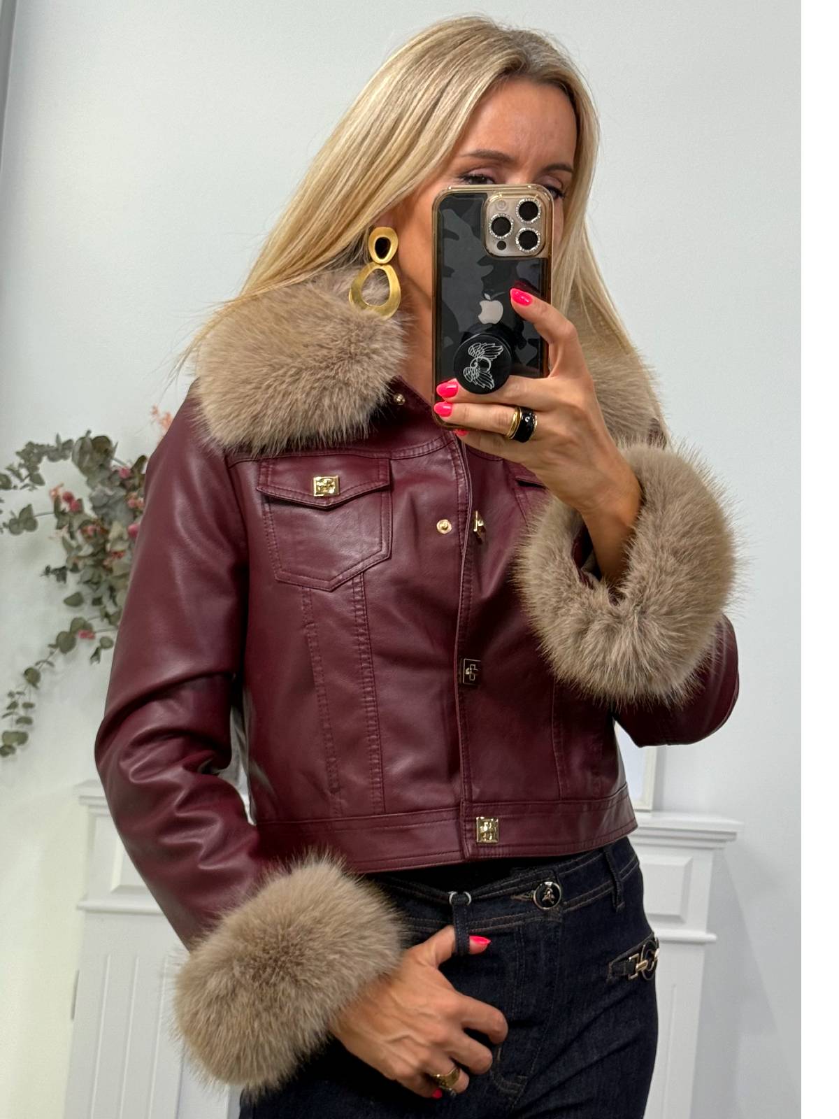 CHAQUETA DUBOIS BURDEOS
