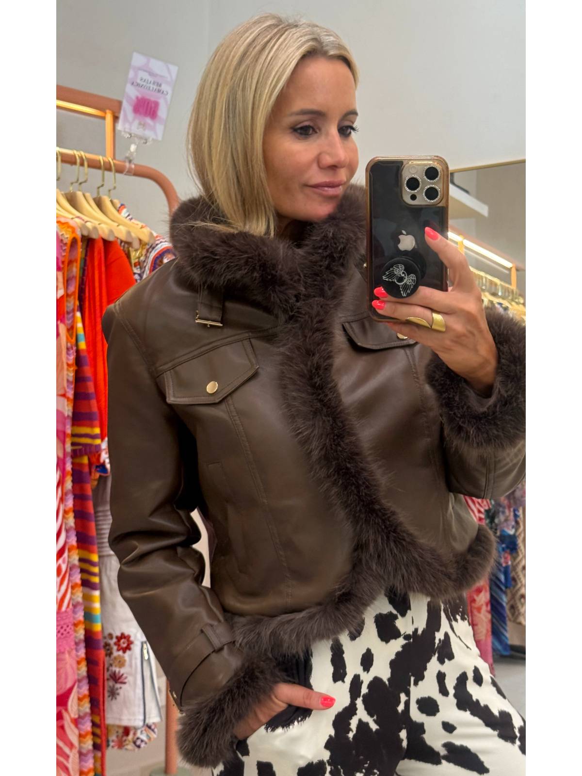 CHAQUETA FIFFY MARRON