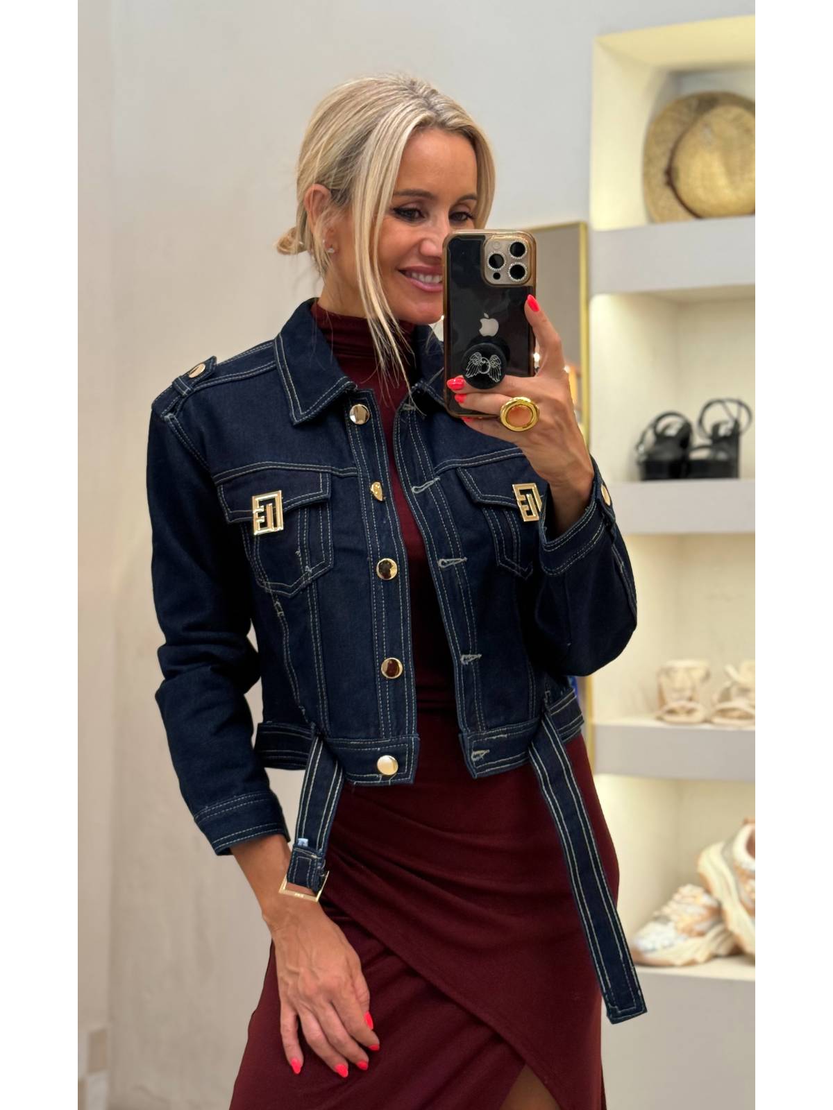 CHAQUETA RUBBI AZUL