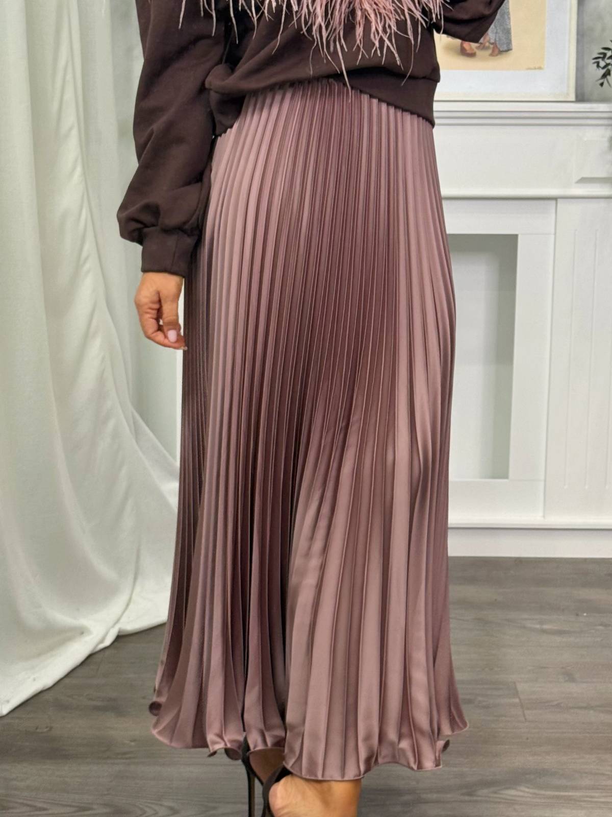 FALDA CIPRIA ROSA
