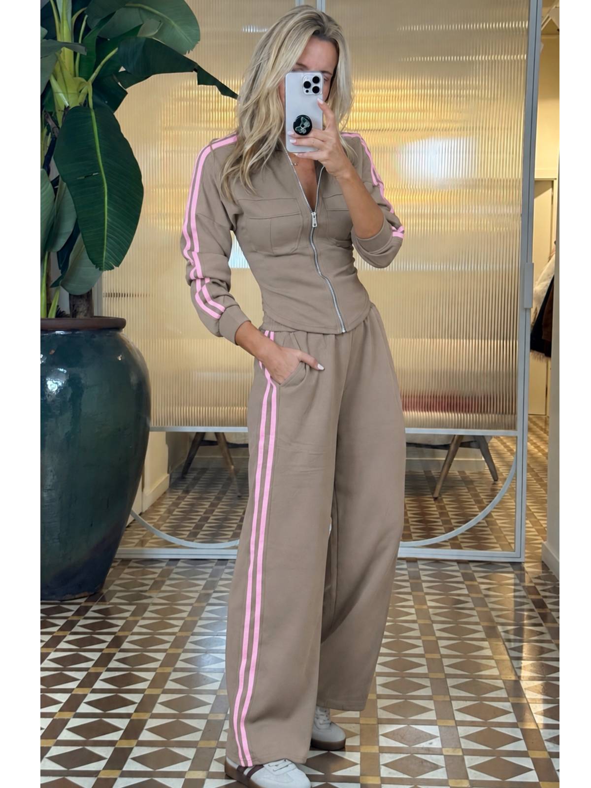 CONJUNTO CIVIC TAUPE