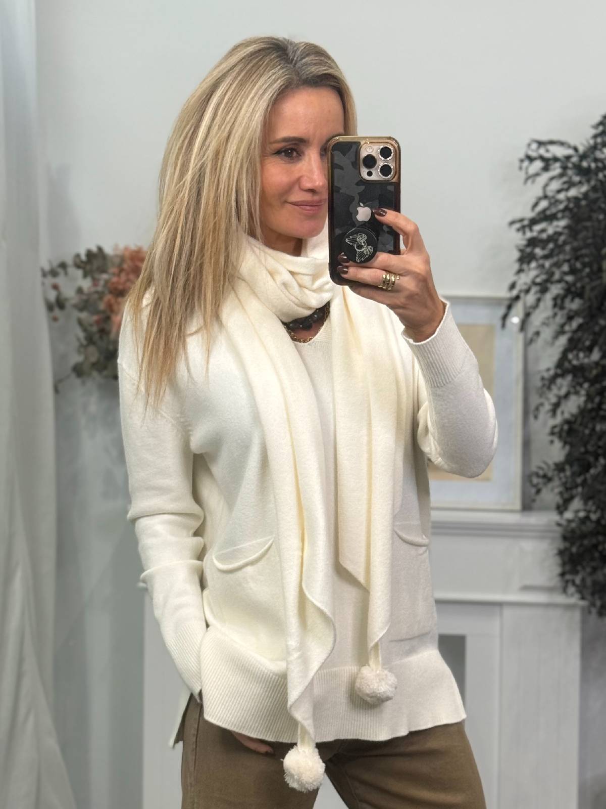 JERSEY CLIEVAL BLANCO