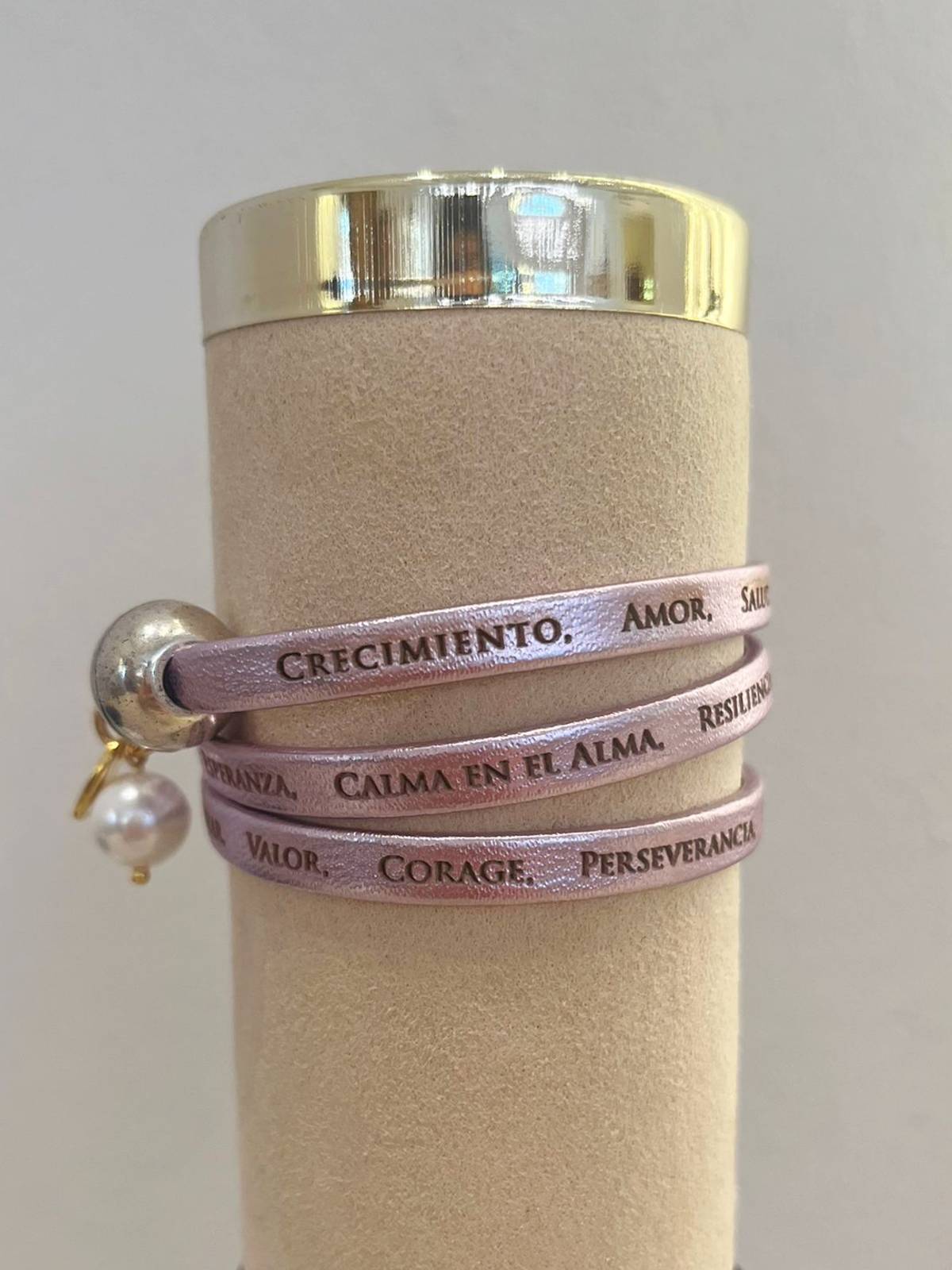 PULSERA COCCO LILA