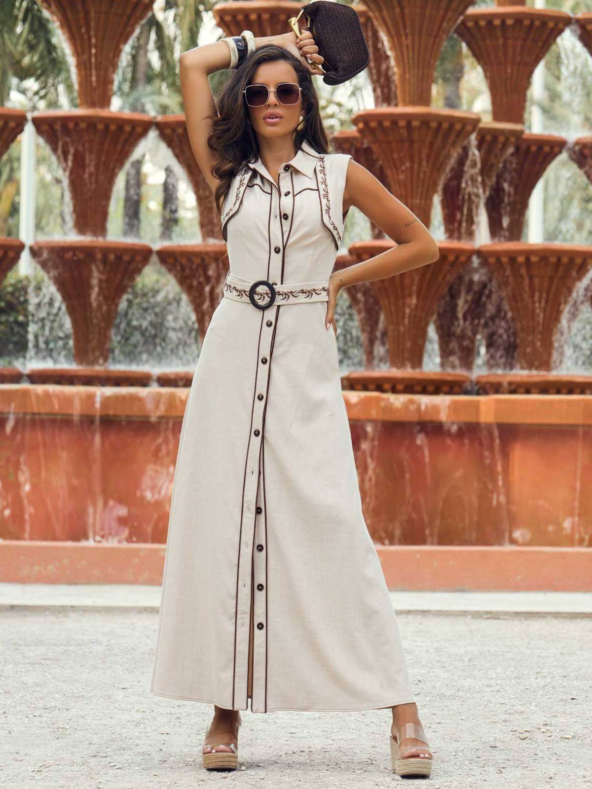 Vestido Camaleão Beija-flor