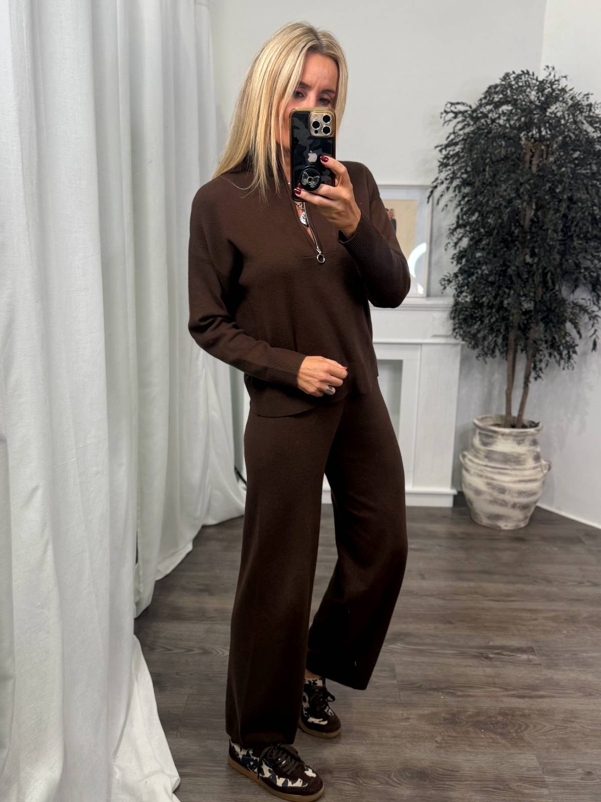 CONJUNTO COZY CHOCOLATE