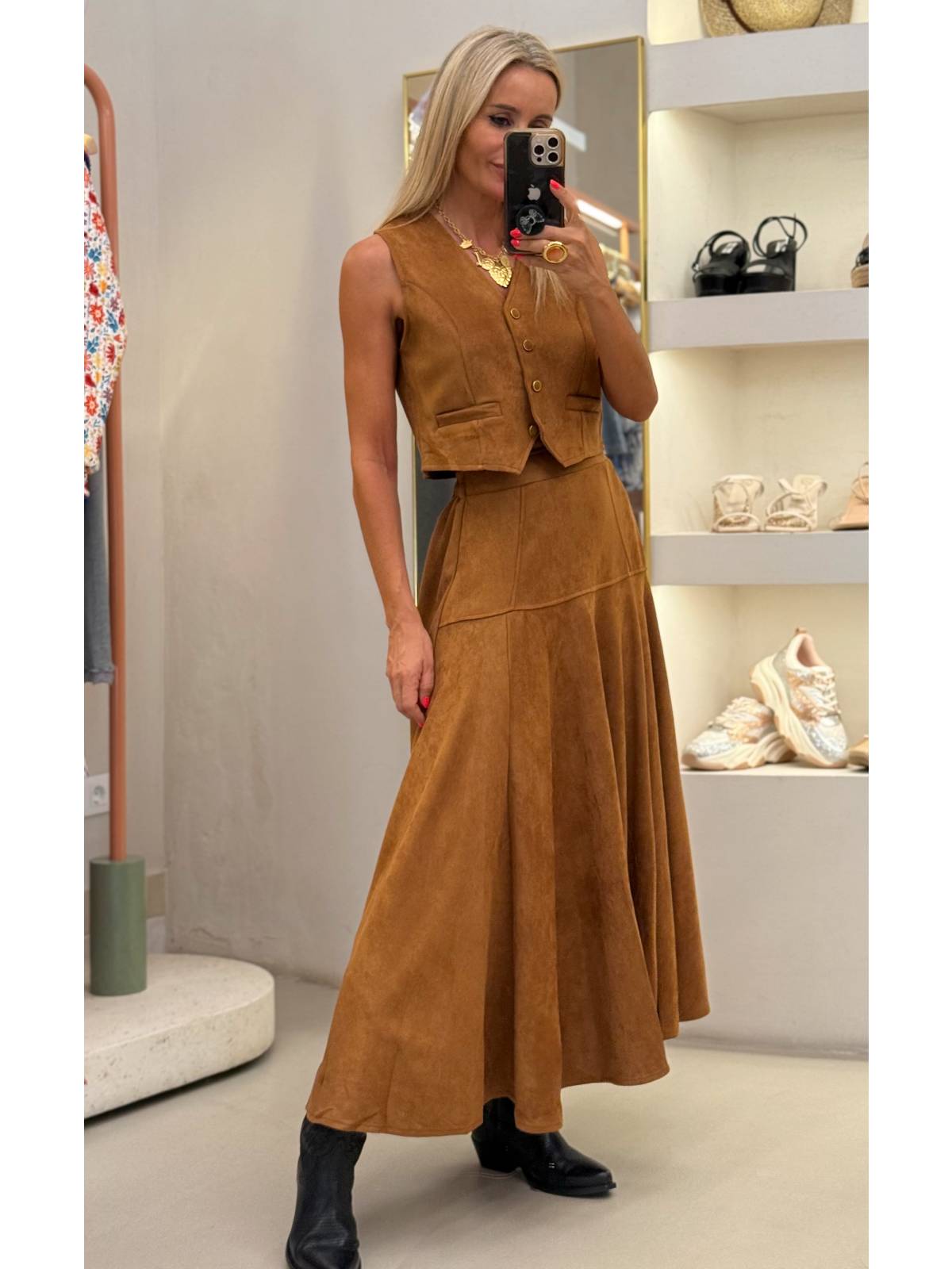 CONJUNTO MULLER MARRON