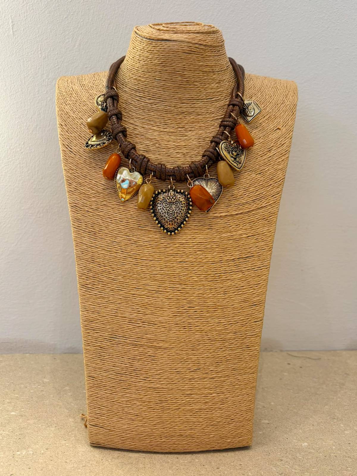 COLLAR DIJES NARANJA