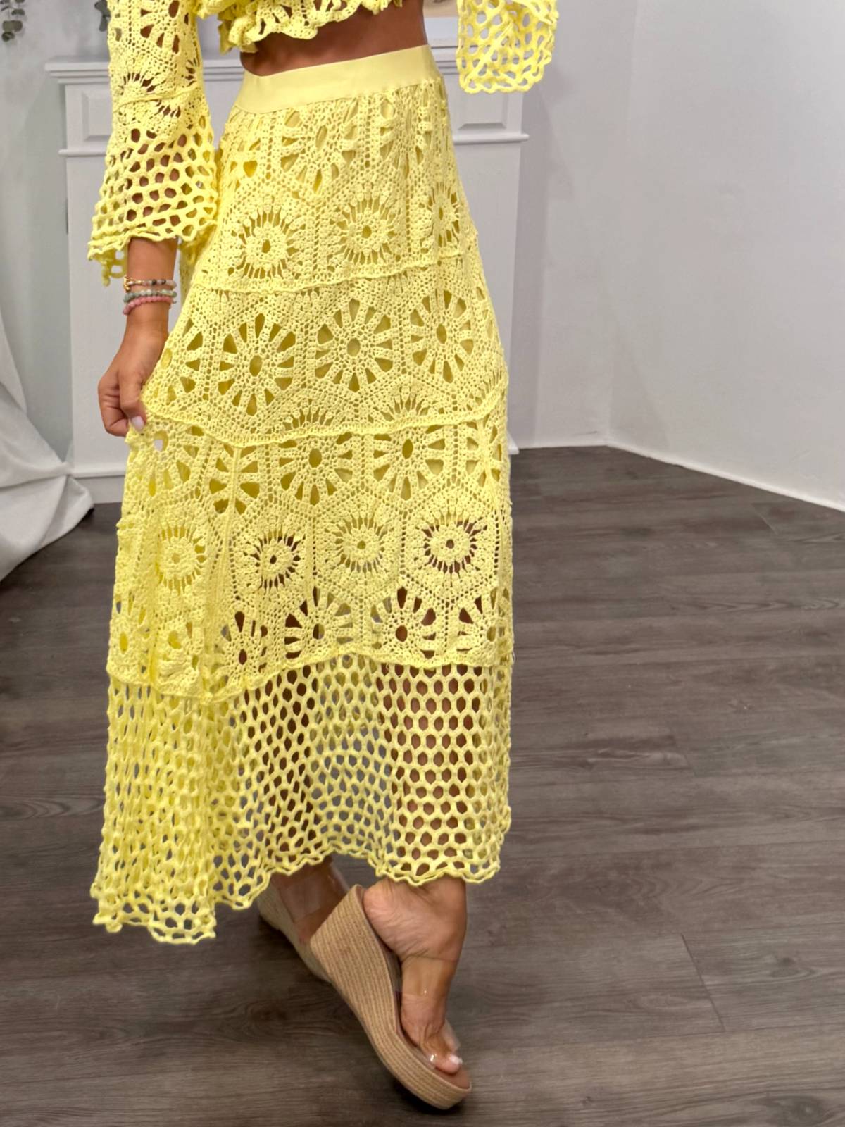 FALDA DORIS AMARILLO