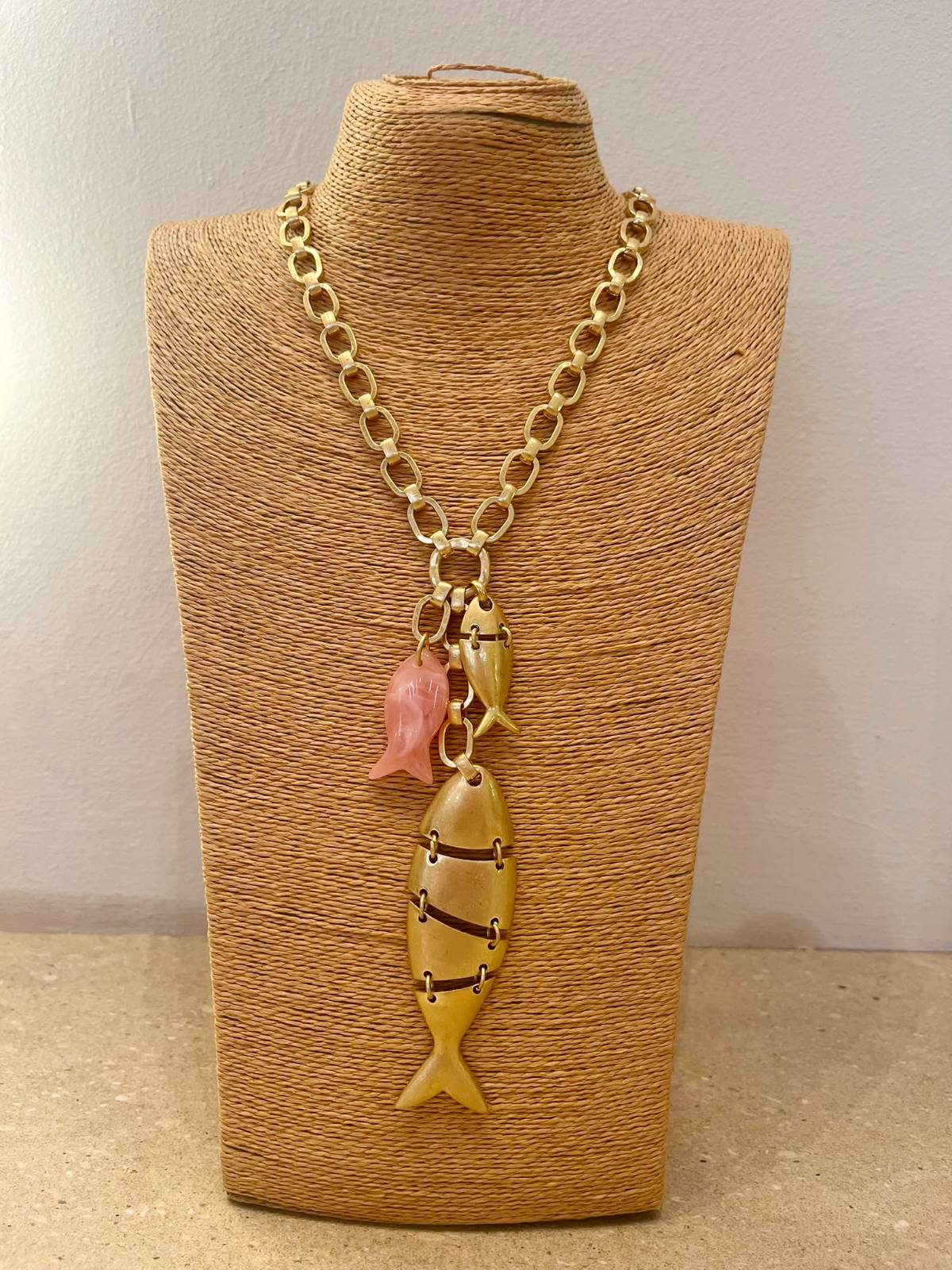 COLLAR DORY ROSA
